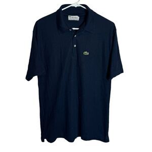 IZOD Lacoste Navy Blue Collar Neck Shirt size XL